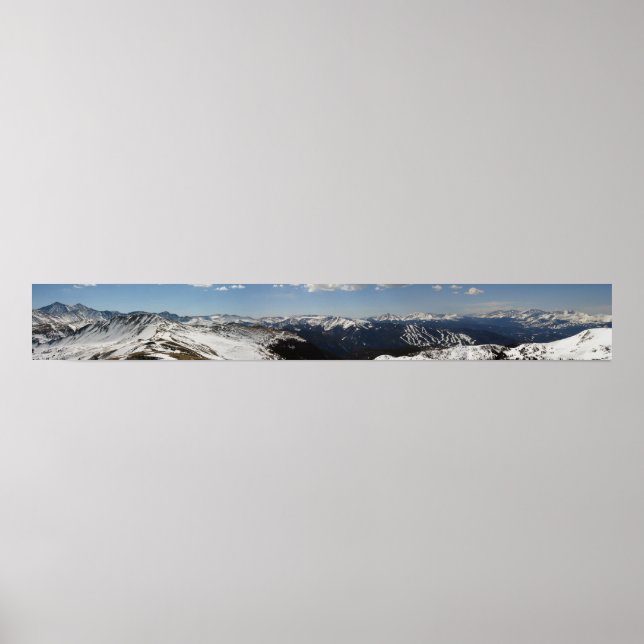 Panoramiska - Loveland, Colorado - Beskurna Poster (Framsidan)