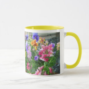 Panoramiska Pansies Mugg