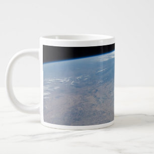 Panoramiska Texas och Mexikanska Bukt Jumbo Mugg