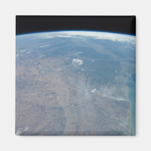Panoramiska Texas och Mexikanska Bukt Magnet