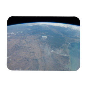 Panoramiska Texas och Mexikanska Bukt Magnet