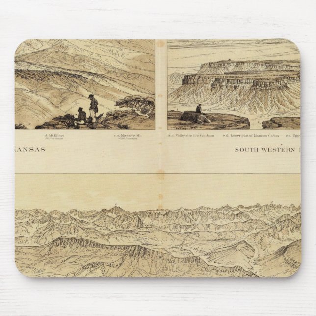 Panoramiska vyer musmatta (Framsidan)