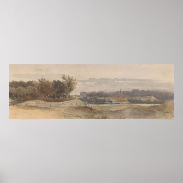 Panoramiskt liggande (i eller före 1903) Johan Poster (Framsidan)