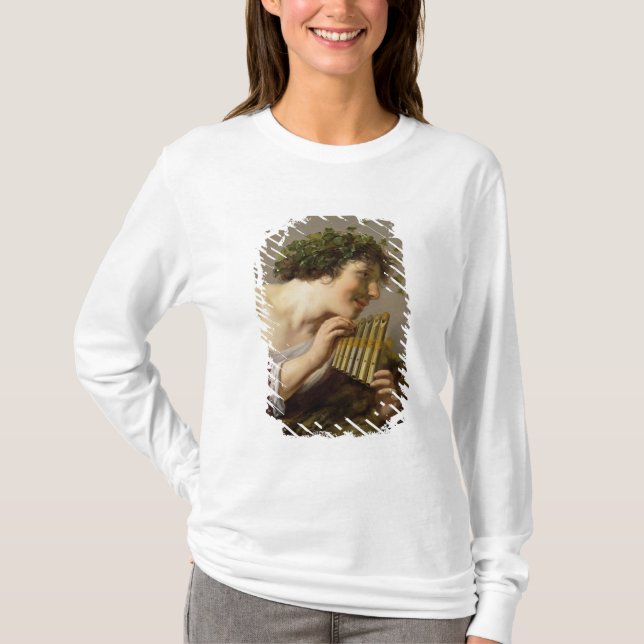 Panorera att leka hans rör tee shirt (Framsida)