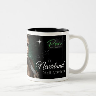 Panorera - den Neverland muggen Två-Tonad Mugg