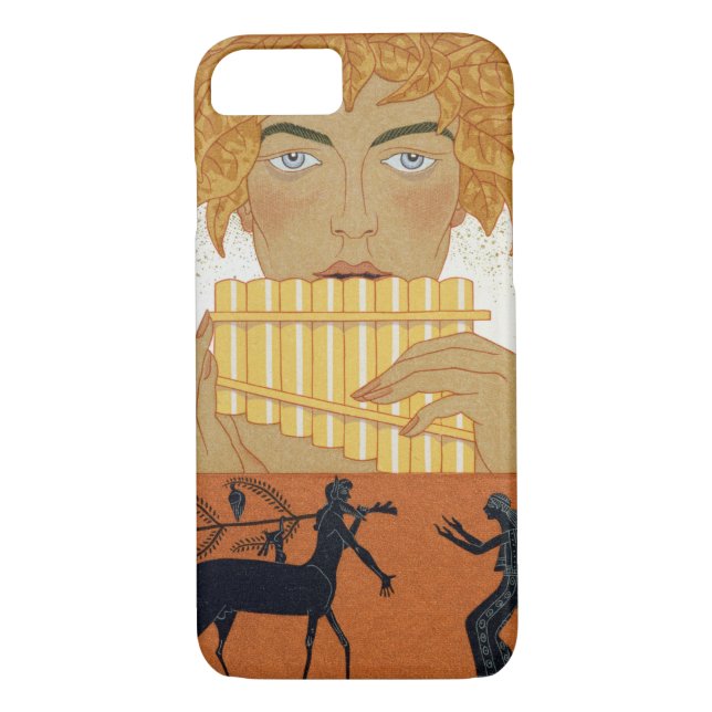 Panorera pipblåsaren, illustration från "Les Case-Mate iPhone Skal (Baksida)