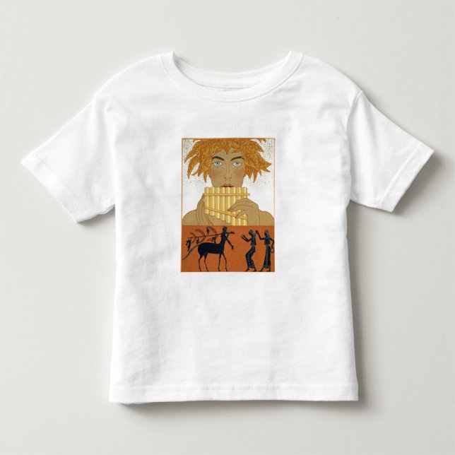Panorera pipblåsaren, illustration från "Les Tee (Framsida)