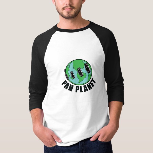 Panorera planetskjortan t-shirt (Framsida)