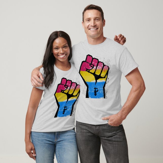 Panorera Pride och ström Tee Shirt (Unisex)