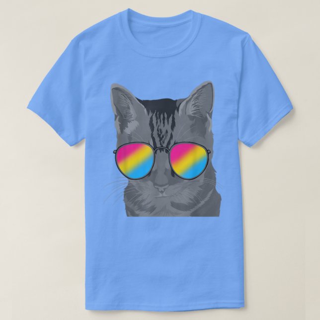Panorera Pridets månatliga Coola Sunglasses Queens T Shirt (Design framsida)