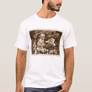 Panorera trädgårds- (ljus dräkt) t shirt