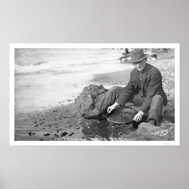 Panorering för Guld Alaska 1907 Poster (Framsidan)