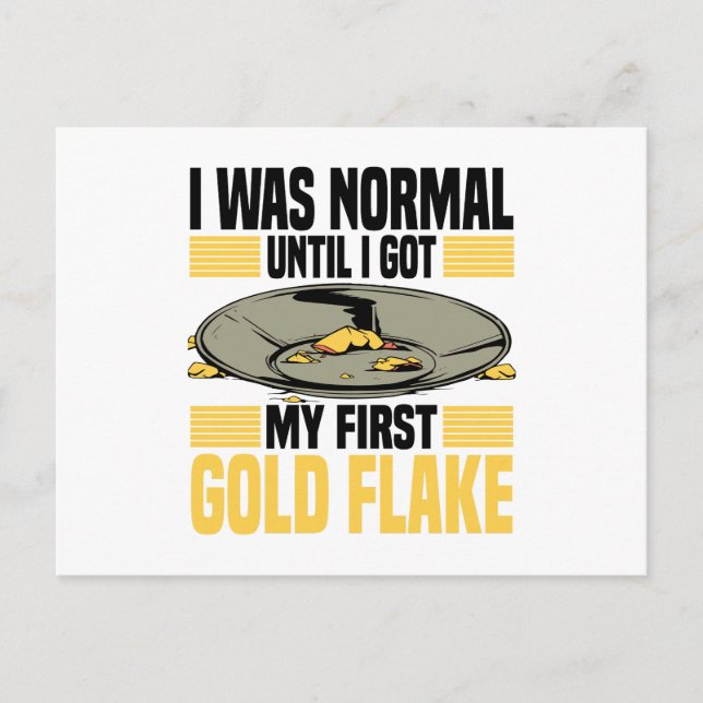 Panorering för guld vykort (Framsida)