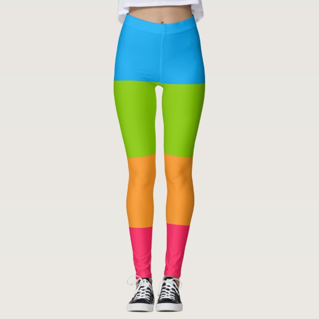 Panoromantisk stolthet leggings (Framsida)