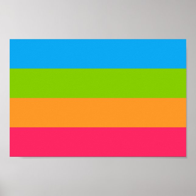 Panoromantiskt Pride Poster (Framsidan)