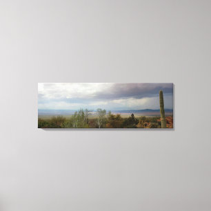 Panoromic of Arizona MonSnart Ligcape Canvastryck