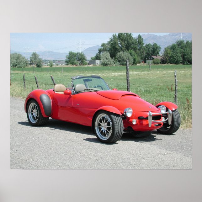 Panoz AIV Roadster Poster (Framsidan)