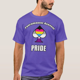 Panromantic Asexual Pride T Shirt