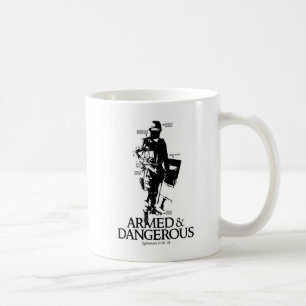 Pansar av gudmuggen kaffemugg