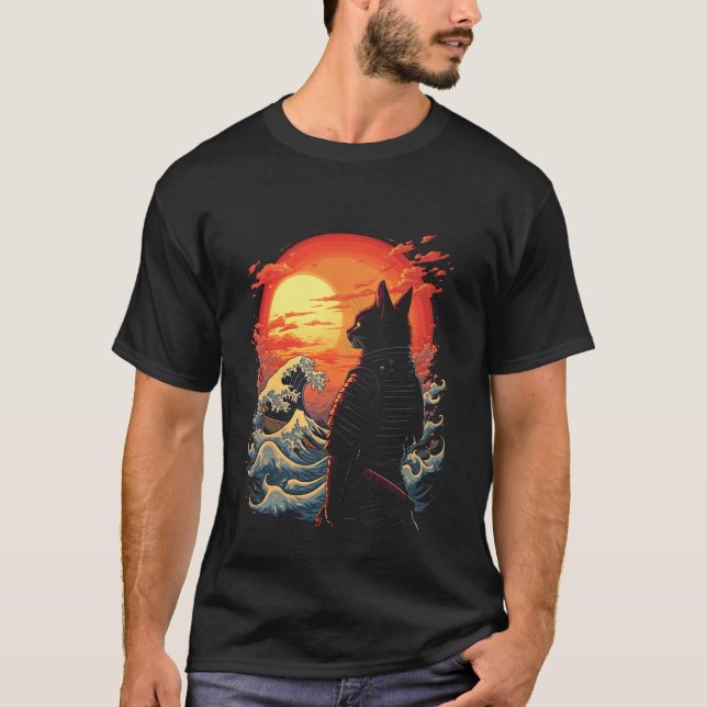 Pansar Katt T Shirt (Framsida)