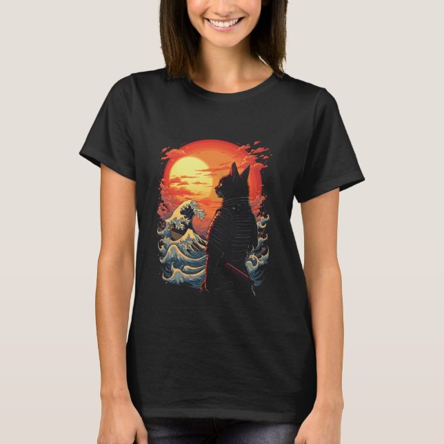 Pansar Katt T Shirt (Framsida)