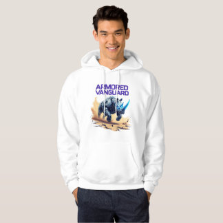 Pansar Vanguard - Robotisk Noshörning Hoodie