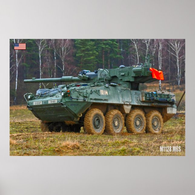 PANSARAD PERSONNELTRANSPORTVAGN - Stryker Poster (Framsidan)