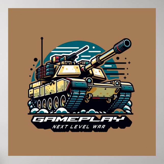 Pansarbatteri: Spela på nästa nivå Poster (Framsidan)