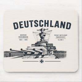 Pansarskepp Deutschland-musmatta Musmatta