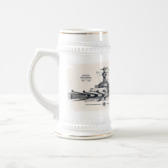 Pansarskepp Deutschland Stein Sejdel (Vänster)
