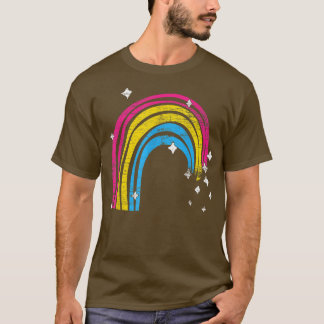 Panseu-Pridet Månad Panseual Flagga Rainbow LGBTQ  T Shirt