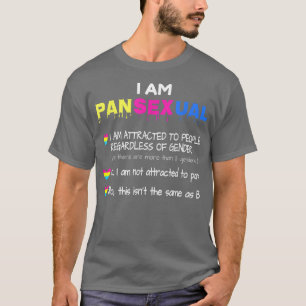 Panseual Definition Funny Pride LGBT Tee 