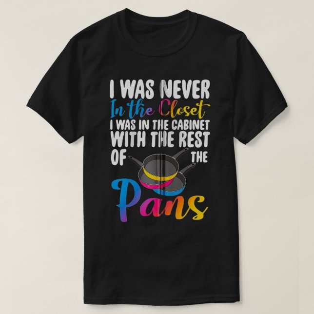 Panseual LGBTQ Funny Pan Pride Zip T Shirt (Design framsida)