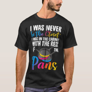 Panseual LGBTQ Funny Pan Pride Zip T Shirt