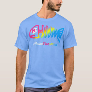 Panseual Pride Fish Skeleton Funny LGBTQ Panseuali T Shirt