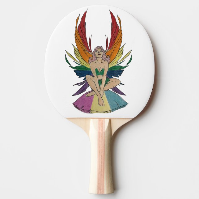 Pansexual Älva Pingisracket (Framsidan)