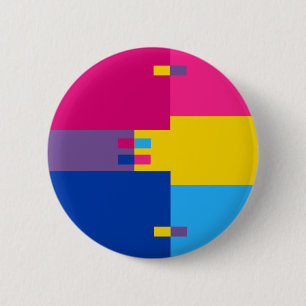 Pansexual Biromantic klämmer fast Knapp