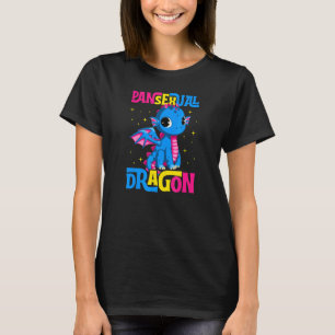 Pansexual Dragon Cute Trendig Majestic Lgbtq Pan P T Shirt
