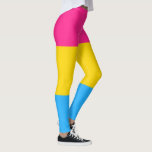Pansexual Flagga Leggings<br><div class="desc">Pansexual Flagga</div>