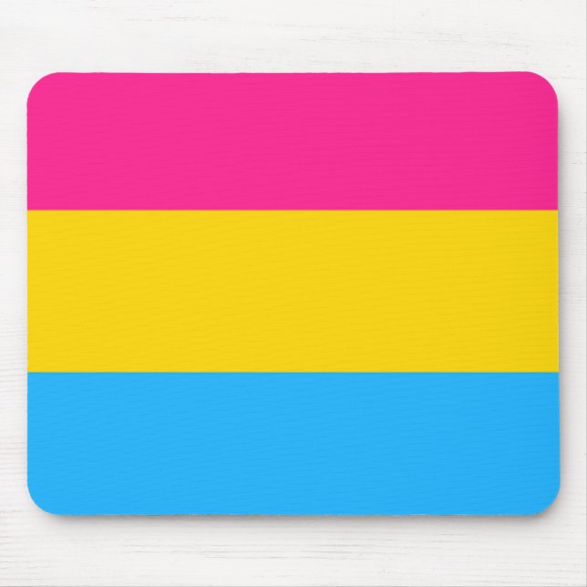Pansexual Flagga Musmatta (Framsidan)