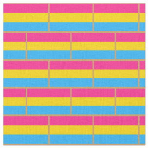 Pansexual Flagga & Pride community mode / gender Tyg