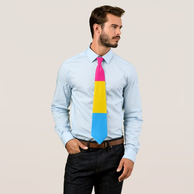 Pansexual Flagga Rosa Gult Blue Stripe LGBT Slips (In Situ)
