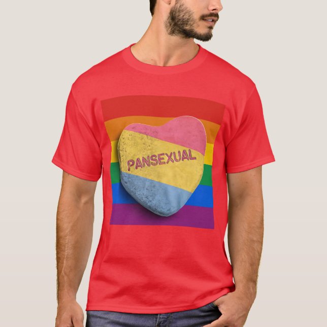 PANSEXUAL GODIS - .PNG TEE SHIRT (Framsida)