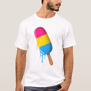 Pansexual Ice Cream Pansexual Flagga LGBTQ Pansexu T Shirt
