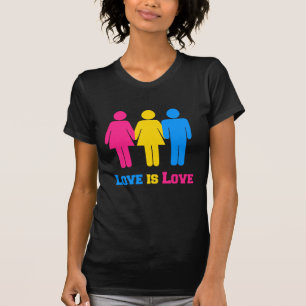Pansexual kärlek t-shirt