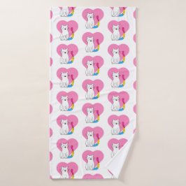 Pansexual katt med hjärta