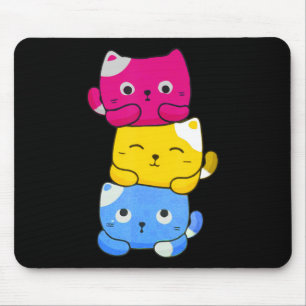 Pansexual Kawaii Cat Anime Art Cute Pan Pride HGBT Musmatta