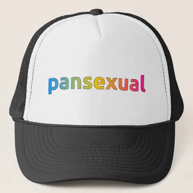 Pansexual lock truckerkeps (Framsida)