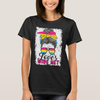 Pansexual Love s Wide Net Pansexual Flag T Shirt