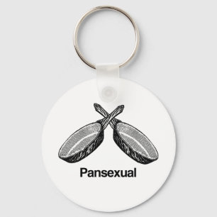 Pansexual - nyckelring